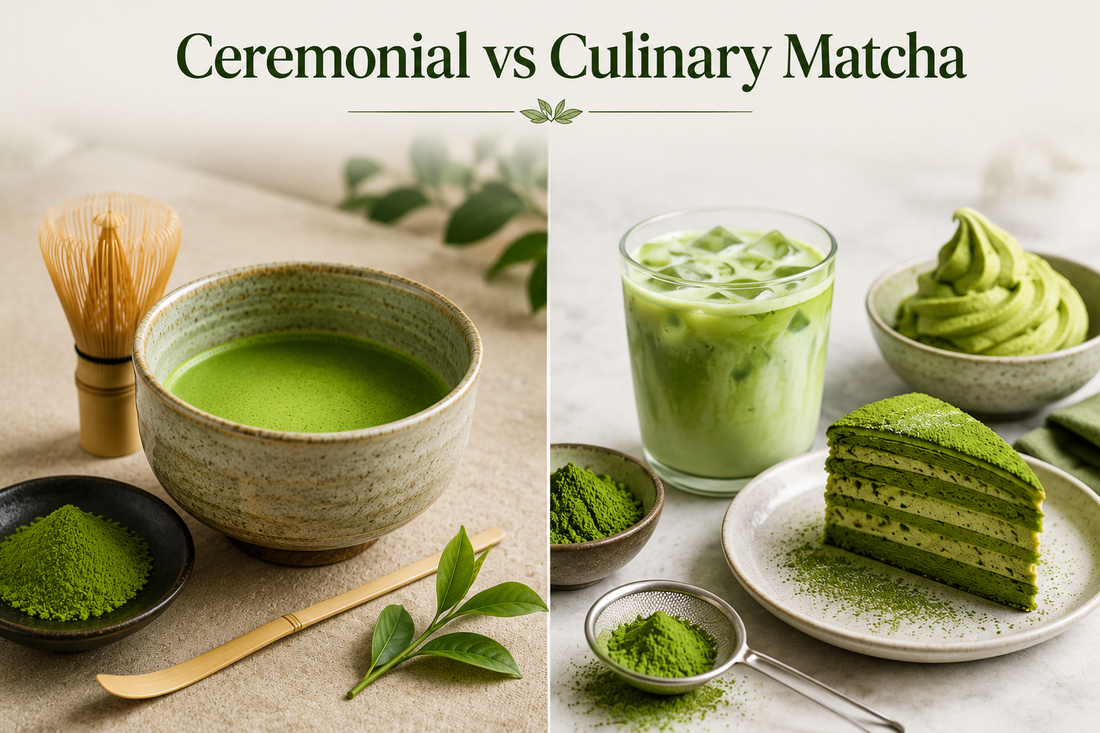 Ceremonial vs Culinary Matcha: What Is the Difference?