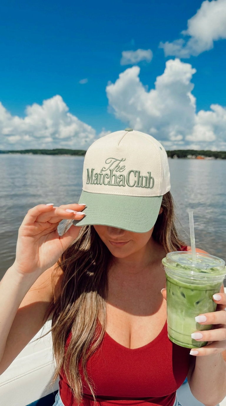 The Matcha Club Trucker Hat